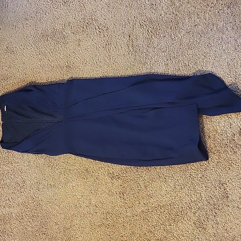 NICHOLAS Asymmetrical Blue Dress